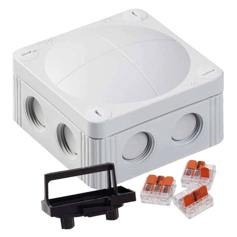 wago waterproof junction box|waterproof connection box screwfix.